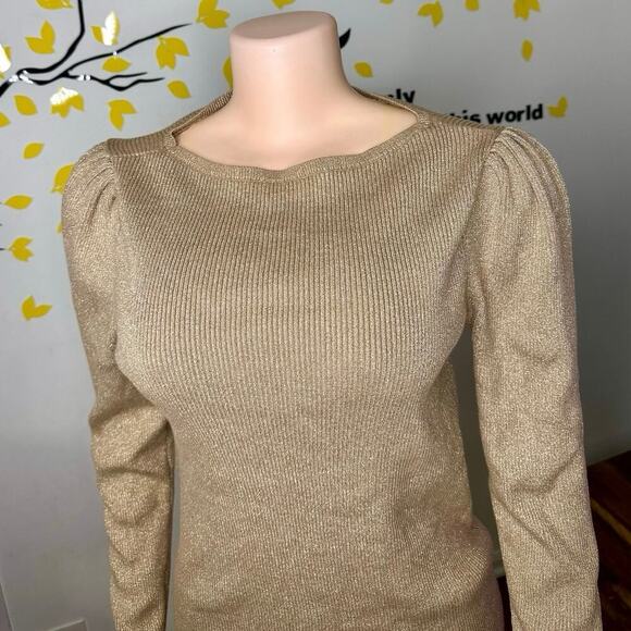 Lauren Ralph Lauren Women’s Rib Knit Blouson Sleeve Long Sleeve Sweater Size Xl - Picture 6 of 15